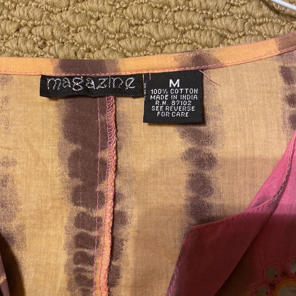 Boho Swimsuit cover up - Picture 2 of 4